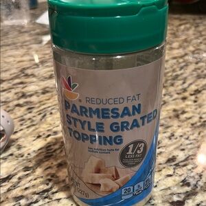 Reduced Fat Parmesan Style Grated Topping
